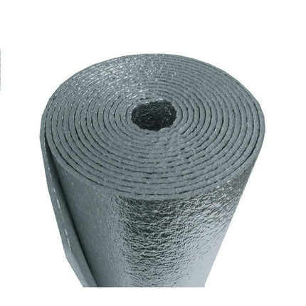 Reflective Foam Insulated Aluminum Foil Spiral Pipe Wrap Roll 6" x 25' R-8.0 14