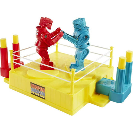 Rock 'Em Sock 'Em Robots Kids Game, Fighting Robots with Red Rocker & Blue Bomber