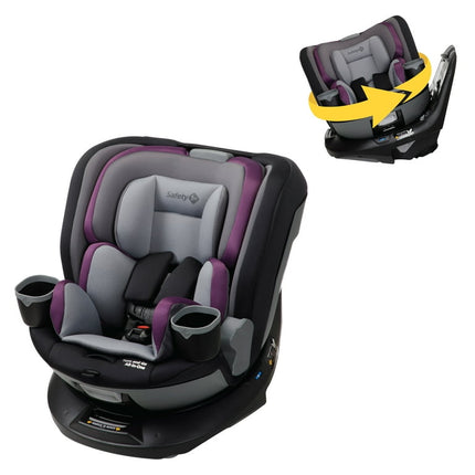 Safety 1ˢᵗ Turn and Go 360 Rotating All-in-One Convertible Car Seat, Boysenberry