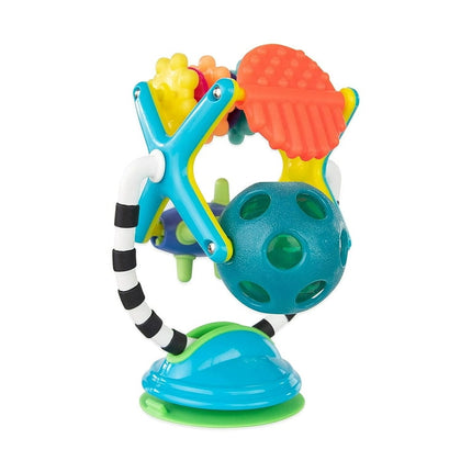 Sassy Teethe & Twirl Sensation Station 2-in-1 Infant & Toddler Highchair Toy, Ages 6 Months+