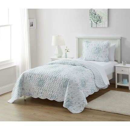 Simply Shabby Chic Gray Gardens 2-Piece Quilt Set, Twin