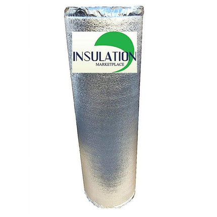 SmartSHIELD -3mm 48"x100Ft Reflective Insulation roll, Foam Core Radiant Barrier, Thermal Insulation Shield, Commercial Grade - Engineered Foil