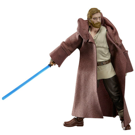 Star Wars: The Vintage Collection Obi Wan Kenobi (Wandering Jedi) Kids Toy Action Figure for Boys and Girls Ages 4 5 6 7 8 and Up (9”)