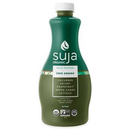 Suja Organic Cold-Pressed Uber Greens, 46 oz.