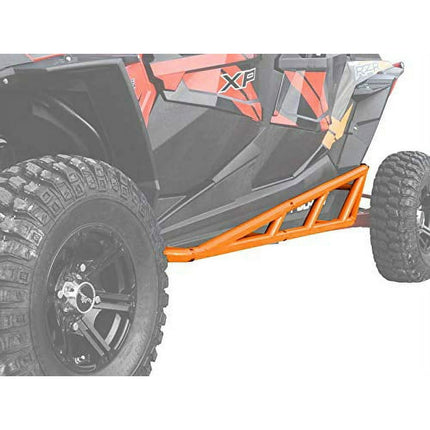 SuperATV HD Nerf Bars for 2015|2018 Polaris RZR 4 900 / 2018 S4 900|Orange|Made with 1.75? Diameter HD Tubing|UV Resistant Powder Coat Finish|Easy Installation|NB-P-RZRXP4-001-04#FN