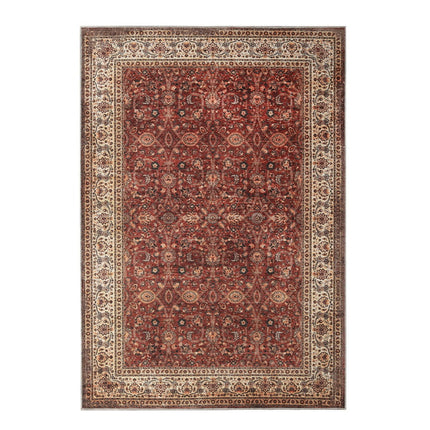 Superior Toucan Geometric Washable Area Rug, 7' x 10', Beige