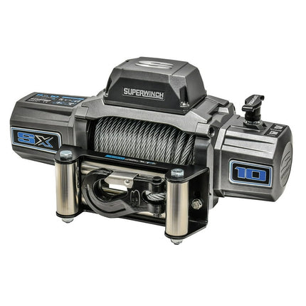 Superwinch SUW1710200 12 VDC Graphite SX 10000 Wire Rope Winch