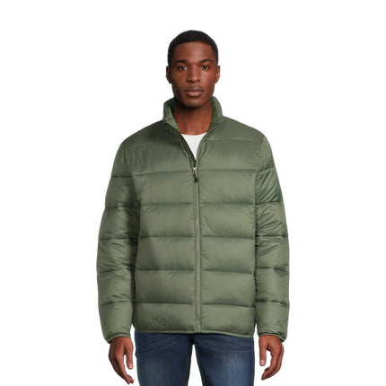 Swiss Tech Men's and Big Men's Packable Puffer Jacket, Sizes S-3XL