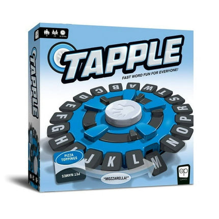 Tapple Word Game by USAopoly, Fast-Paced Family Board Game, 2 - 8 Players Ages 8 and up
