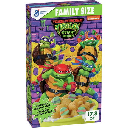 Teenage Mutant Ninja Turtles: Mutant Mayhem Cereal, Family Size, 17.8 oz