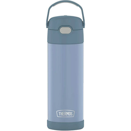 Thermos F41101DB6 16 Ounce Funtainer Vacuum Insulated Stainless Steel Bottle with Spout (Denim Blue)