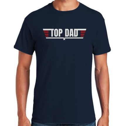 Top Dad Father's Day Men's Graphic T-Shirt Gift for Dads