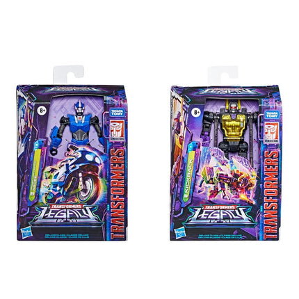 Transformers Generations Legacy Deluxe Prime Universe Arcee and Kickback