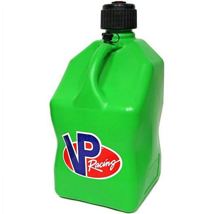 VP Fuel Containers 5.5 gal Square Motorsports Jug, Green- Case of 4