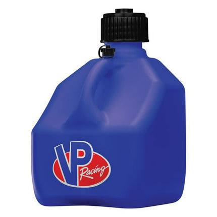 VP Racing 3 Gal Square Racing Liquid Container Utility Jug, Blue