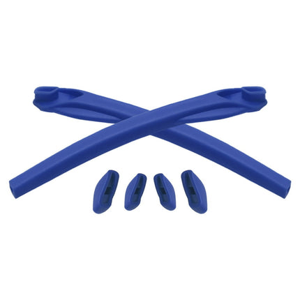 Vonxyz Deep Blue Replacement Earsocks Nosepieces Rubber Kits for Oakley Flak 2.0/Flak 2.0 XL Sunglasses
