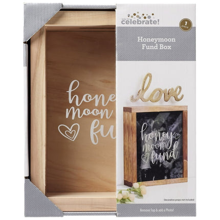 Way to Celebrate Honeymoon Fund Box 10.63 x 1.54 x 3.03 Inches