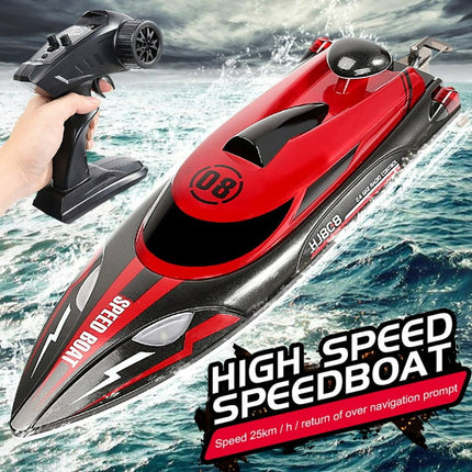 Rc Racing Boat High Speed 25Km/H Brushless Remote Control Boat With Battery