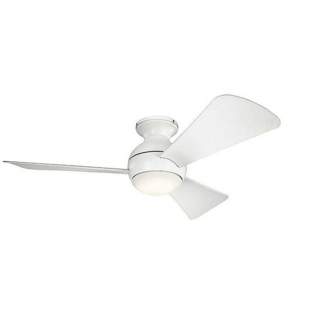 Kichler 330151 Sola 44" 3 Blade Led Indoor / Outdoor Ceiling Fan - White