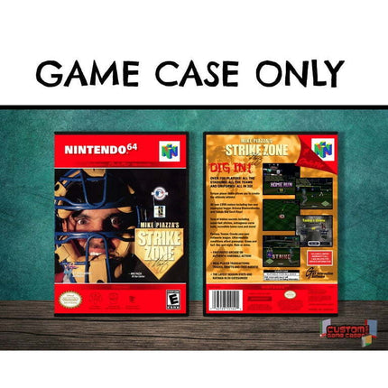 Mike Piazza's Strike Zone | (N64DG-V) Nintendo 64 - Game Case Only - No Game