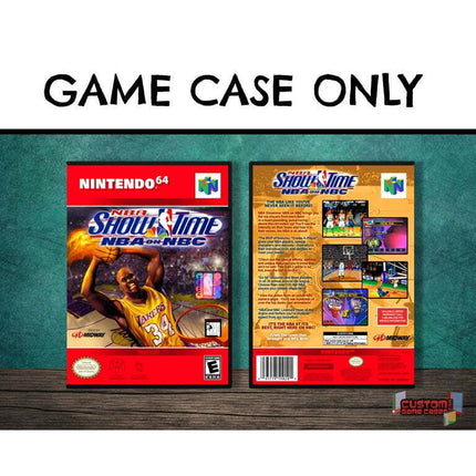 NBA Show Time – NBA on NBC | (N64DG-V) Nintendo 64 - Game Case