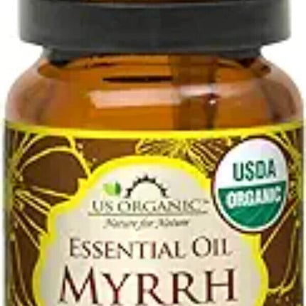 US Organic 100% Genuine Myrrh Essential Oil - Sourced from The Horn of Africa