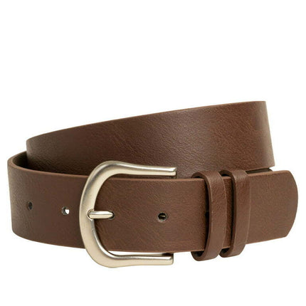 Time and Tru Women's Double Loop Harness Belt, Brown