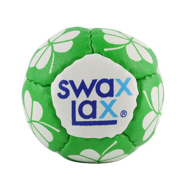 Swax Lax Soft Weighted Lacrosse Training Ball, Shamrock (1 Ball)