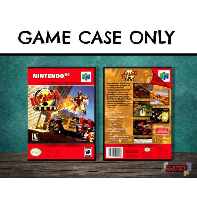 Blast Corps | (N64DG-V) Nintendo 64 - Game Case