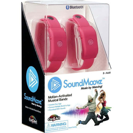 SoundMoovz Musical Bandz by Cra-Z-Art - Pink