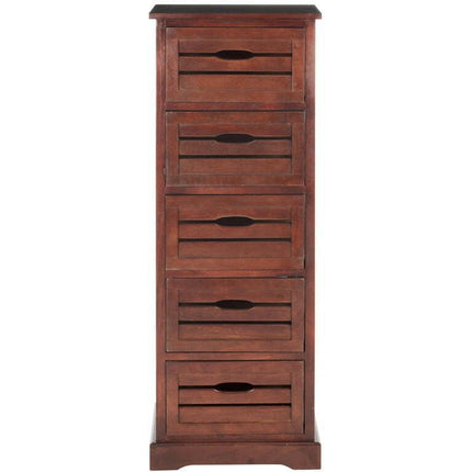 Sarina 5 Drawer Cabinet-Finish:Cherry
