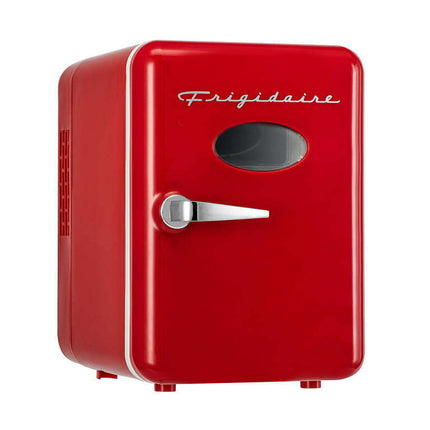 Frigidaire, Portable Retro 6-Can Mini Cooler, EFMIS137, Red