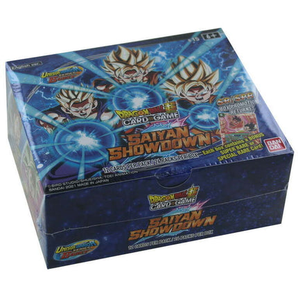 Dragon Ball Super Card Game: Saiyan Showdown Booster Box (English Ed.)