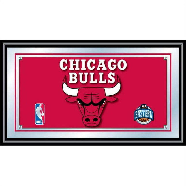 Chicago Bulls NBA Framed Logo Mirror