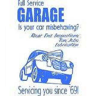 Custom Designs Service Garage 20x10