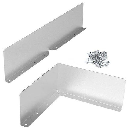2/4Pcs Gutter Valley Splash Guards Rain Gutter Valley Roofing Gutter Guards Roof