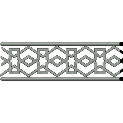 4"H x 3/8"P x 94 1/2"L Swindon Pierced Moulding