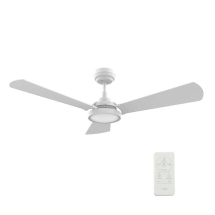 Indoor & Outdoor Smart Ceiling Fan with Remote and Light,High-Quality Plywood