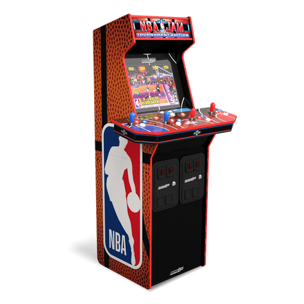 Arcade1Up NBA Jam 30th Anniversary Deluxe Arcade Machine 3 Games in 1 (4 Player)