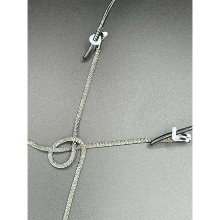 Ocean Drive Ltd Gunmetal Mesh Eyeglass Chain