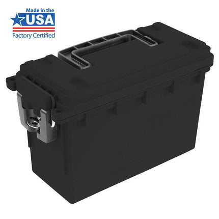 Hyper Tough Black Locking and Stacking Utility Box, Organization box