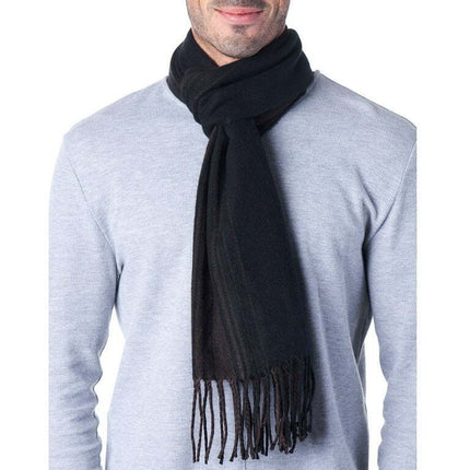 Hammer Anvil Mens Plaid Striped Scarf Womens Winter Scarves Cashmere Soft Feel