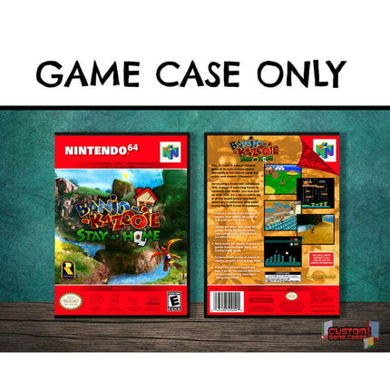Banjo-Kazooie Stay at Home | (N64DG-V) Nintendo 64 - Game Case Only - No Game