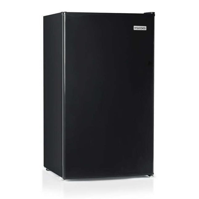 Igloo - 3.2 Cu. Ft. Mini Fridge with Freezer - Black