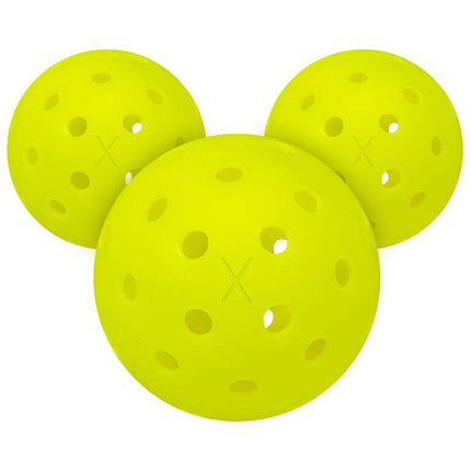 Franklin Sports X-40 Performance Outdoor Pickleballs - USAPA Approved (3 Pack)