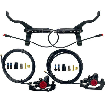 eBike Hydraulic Disc Brake Set Electric Bicycle Scooter Cut Off Brake Lever