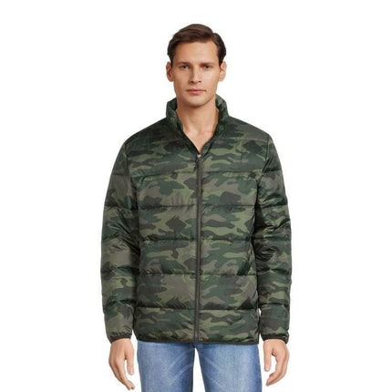Swiss Tech Men's and Big Men's Packable Puffer Jacket, Sizes S-3XL