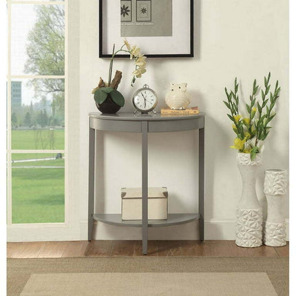 ACME Justino Console Table in Gray 90162