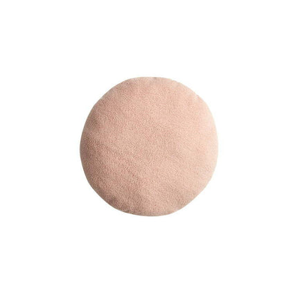 Mainstays Teddy 21" Round Blush Decorative Pillows (2 Count)