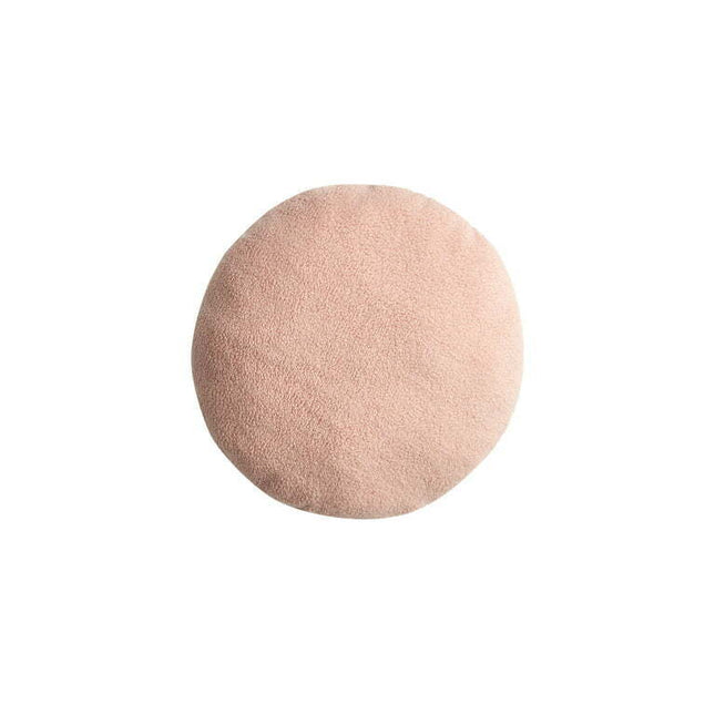 Mainstays Teddy 21" Round Blush Decorative Pillows (2 Count)